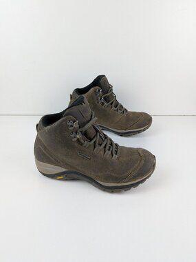 Merrel Women's Size 6.5W Siren Traveller 3 Mid Waterproof Hiking Boots Brown